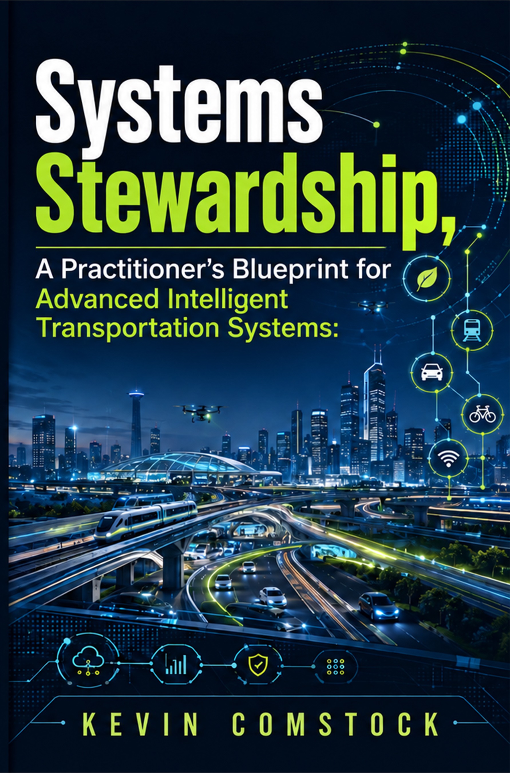 Systems Stewardship book cover by Kevin Comstock